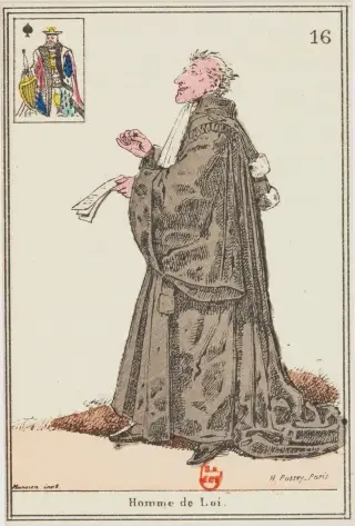 Homme de loi, The Sibylle des Salons
