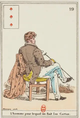 L'homme pour lequel on fait les cartes, The Sibylle des Salons