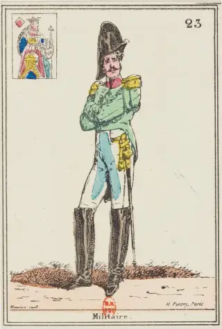 Militaire, The Sibylle des Salons
