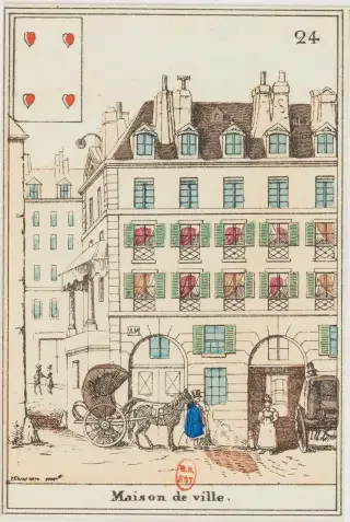 Maison de ville, The Sibylle des Salons