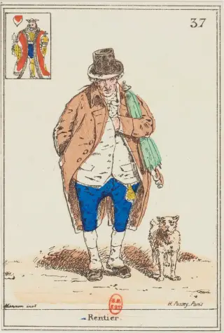 Rentier, The Sibylle des Salons