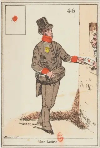 Une lettre, The Sibylle des Salons