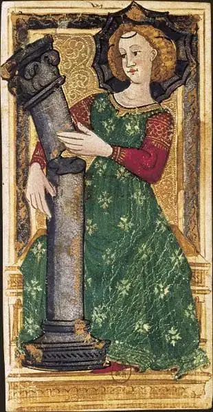 Fortitude, The Charles VI Tarot