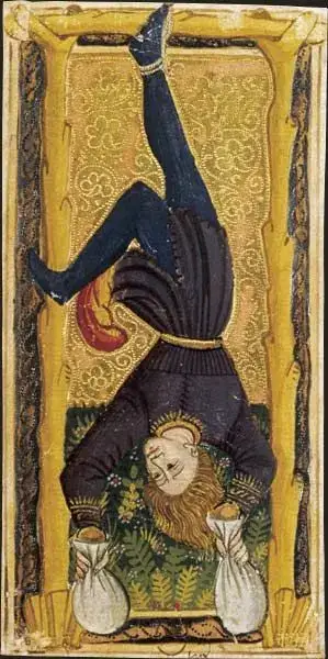 The Hanged Man, The Charles VI Tarot