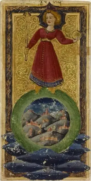 The World, The Charles VI Tarot