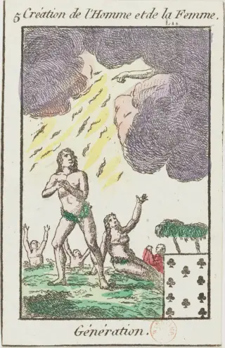 Création de l'Homme et de la Femme · Génération, The Petit Oracle des Dames