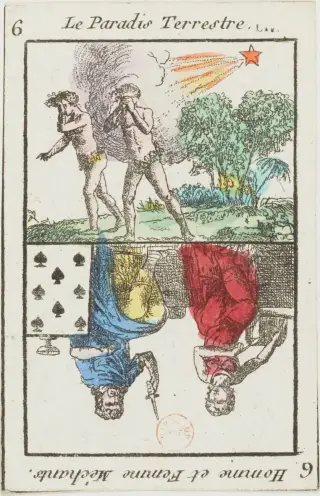 Le Paradis terrestre · Homme et Femme méchants, The Petit Oracle des Dames