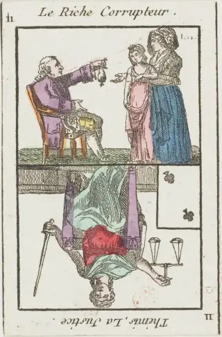 Le Riche corrupteur · L'Heure, La Justice, The Petit Oracle des Dames