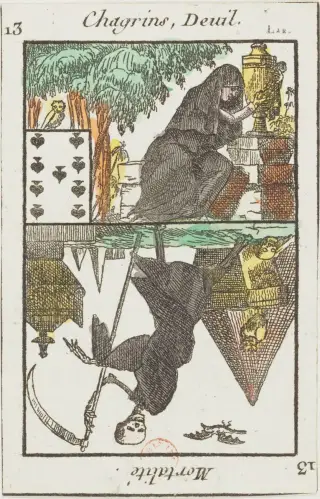 Chagrins, Deuil · Mortalité, The Petit Oracle des Dames