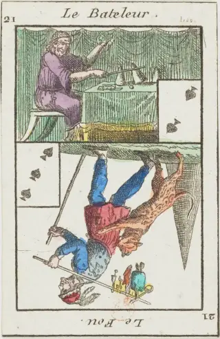 Le Bateleur · Le Fou, The Petit Oracle des Dames
