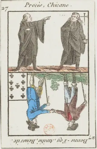 Procès, Chicane · Bonne foi, Amitié, Réussite, The Petit Oracle des Dames