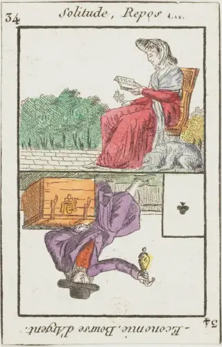 Solitude, Repos · Économie, Bourse d'argent, The Petit Oracle des Dames