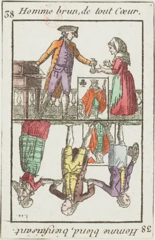 Homme brun, de tout cœur · Homme blond, bienfaisant, The Petit Oracle des Dames