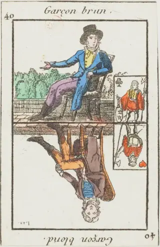 Garçon brun · Garçon blond, The Petit Oracle des Dames