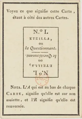 Etteilla, The Petit Etteilla