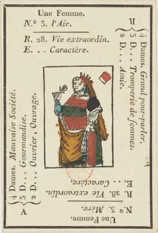 Une Femme, The Petit Etteilla