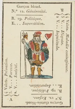 Garçon blond, The Petit Etteilla