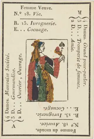 Femme veuve, The Petit Etteilla
