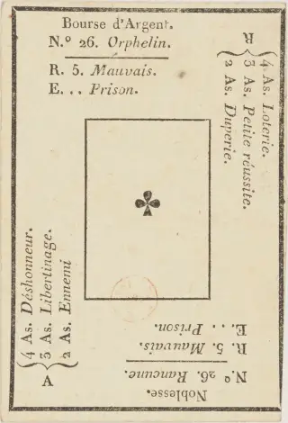 Bourse d'argent, The Petit Etteilla