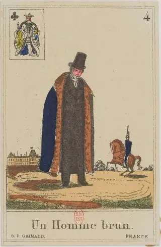 Un Homme brun, The Livre du Destin