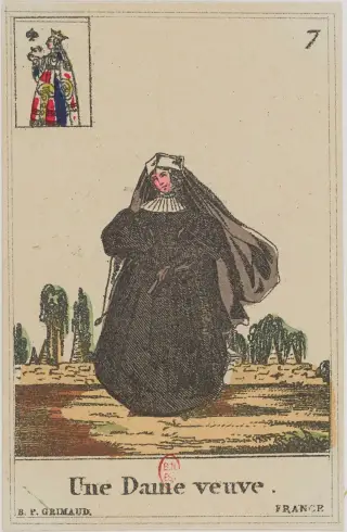 Une Dame veuve, The Livre du Destin