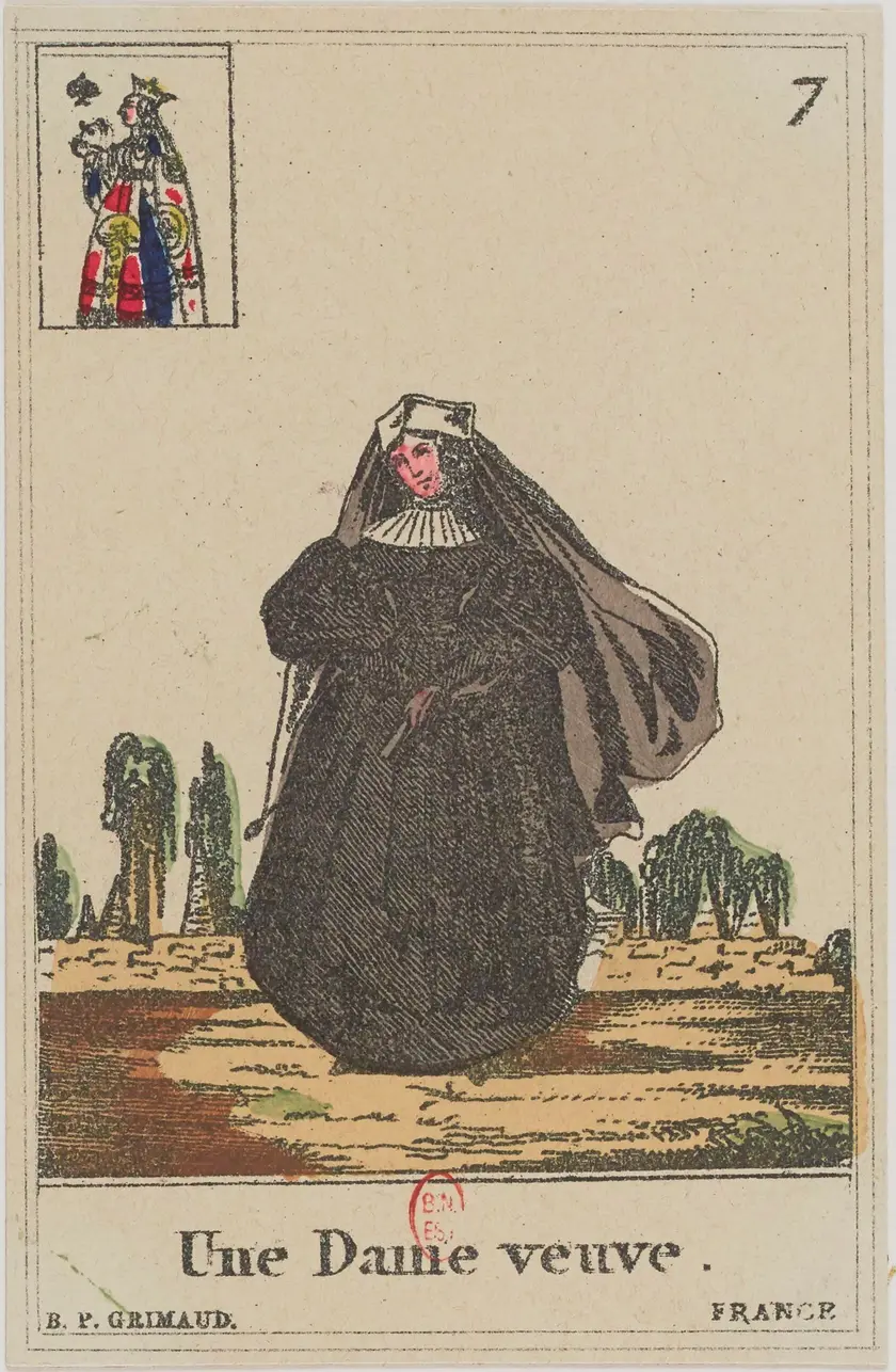 Une Dame veuve
