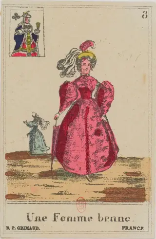 Une Femme brune, The Livre du Destin