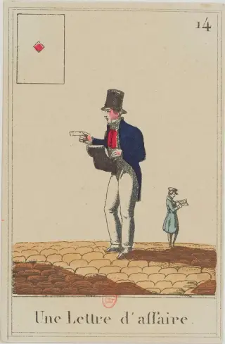 Une Lettre d'affaire, The Livre du Destin
