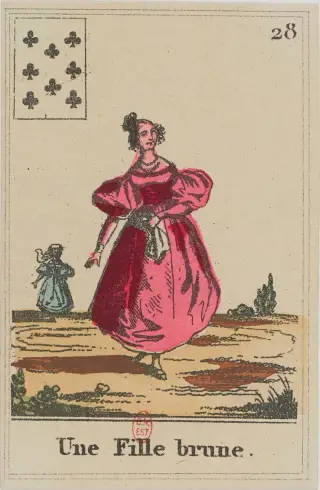 Une Fille brune, The Livre du Destin