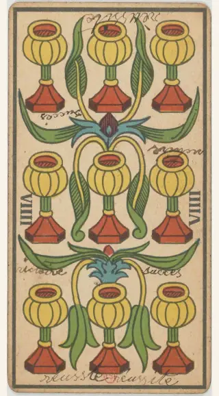 9 de Coupe, The Besançon Tarot