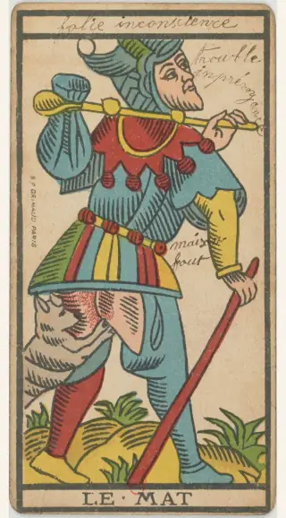 Le Mat, The Besançon Tarot