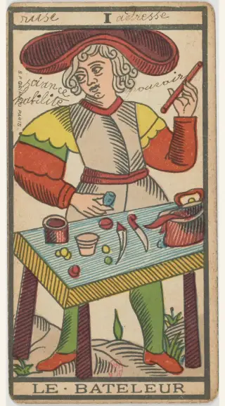 Le Bateleur, The Besançon Tarot