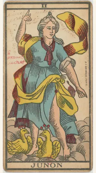 Junon, The Besançon Tarot