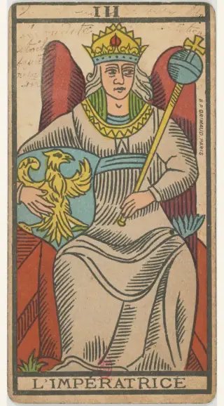 L'Impératrice, The Besançon Tarot