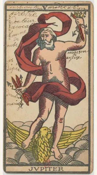 Jupiter, The Besançon Tarot