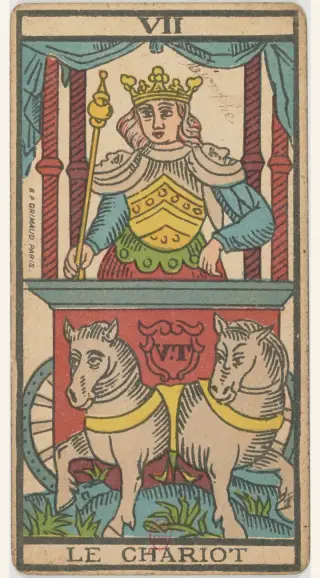 Le Chariot, The Besançon Tarot