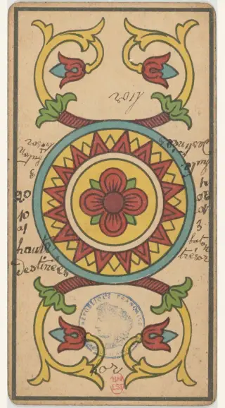 As de Deniers, The Besançon Tarot