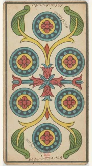4 de Deniers, The Besançon Tarot
