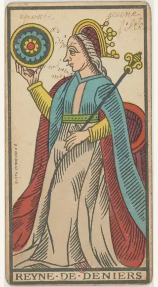 Reyne de Deniers, The Besançon Tarot