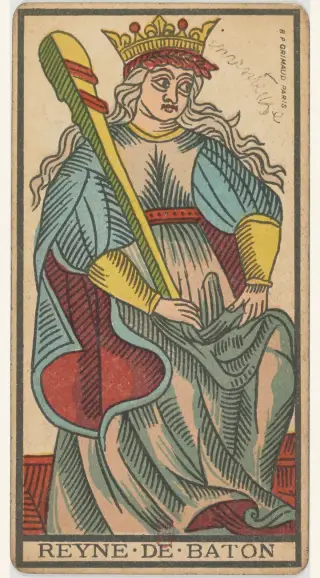 Reyne de Bâton, The Besançon Tarot