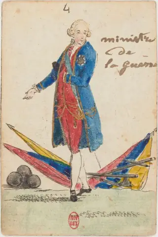 Ministre de la Guerre, The Cartomancie of 1788