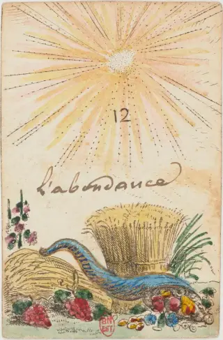 L'Abondance, The Cartomancie of 1788