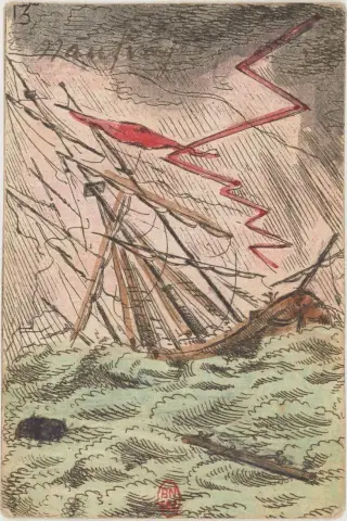 Naufrage, The Cartomancie of 1788