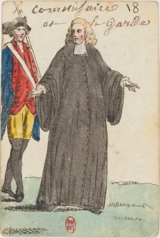 Le Commissaire et la Garde, The Cartomancie of 1788