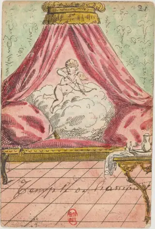 Temple de l'Hymen, The Cartomancie of 1788