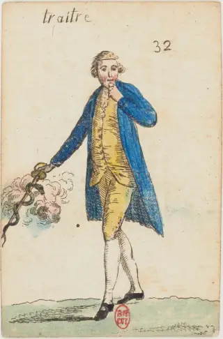 Traître, The Cartomancie of 1788