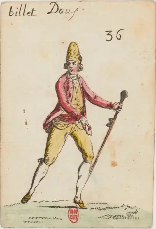 Billet doux, The Cartomancie of 1788