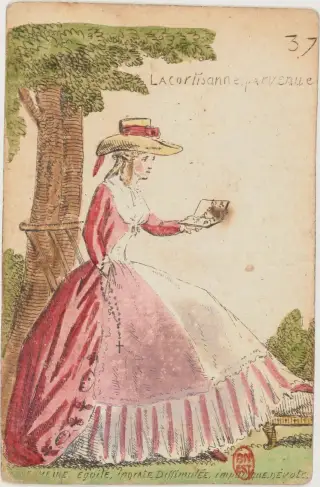La courtisane prévenue, The Cartomancie of 1788