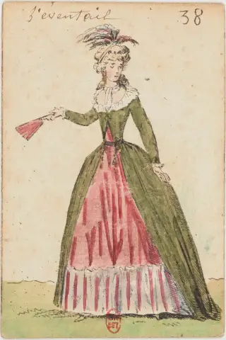 L'éventail, The Cartomancie of 1788