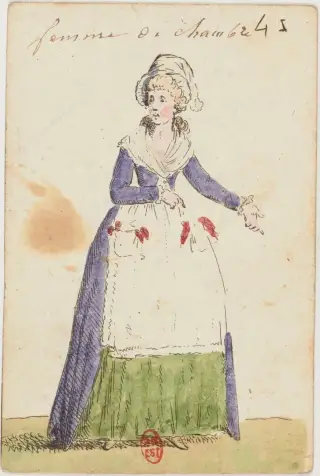 Femme de chambre, The Cartomancie of 1788